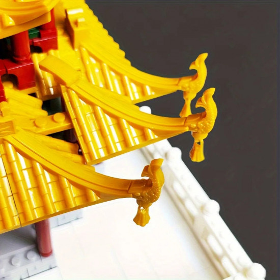 architecture china yellow crane tower bricks toys 6214