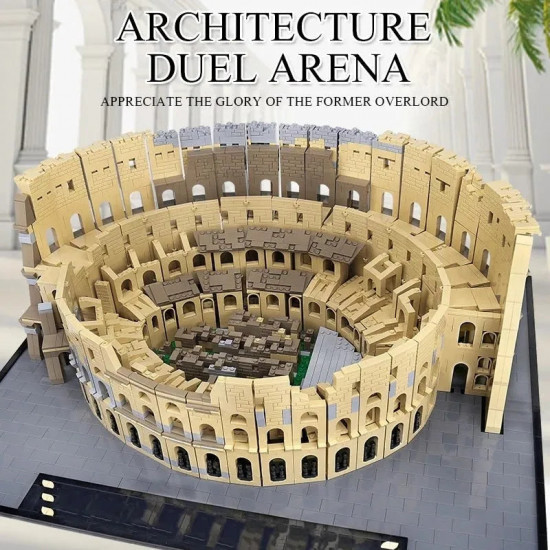 architecture creator expert moc rome colosseum bricks toys