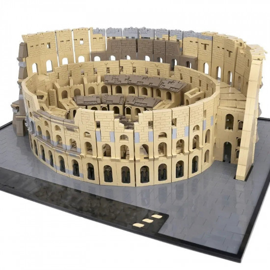 architecture creator expert moc rome colosseum bricks toys