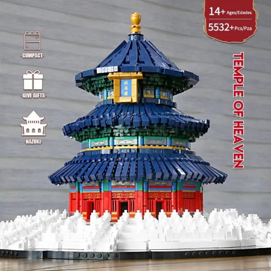 architecture creator expert moc temple of heaven bricks toys