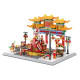 architecture expert famous china town street view bricks toy