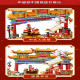 architecture expert famous china town street view bricks toy