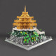 architecture famous china laojun mountain bricks toy