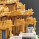 architecture famous china laojun mountain bricks toy