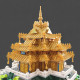 architecture famous china laojun mountain bricks toy