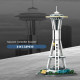 architecture moc 5238 seattle space needle bricks toy