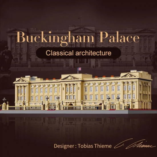 architecture moc expert buckingham palace bricks toys