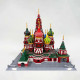 architecture moc famous saint basil's cathedral bricks toys