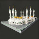 architecture moc great mecca grand mosque bricks toy