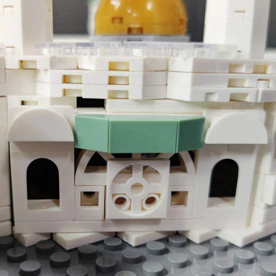 architecture moc great mecca grand mosque bricks toy