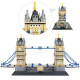 architecture moc london tower bridge bricks toy