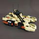 army moc military m850 grizzly tank bricks toy