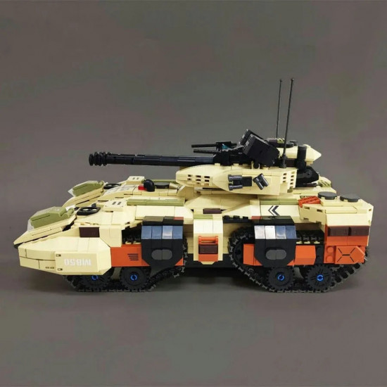 army moc military m850 grizzly tank bricks toy