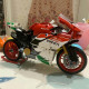 bike moc fast racing motorcycle bricks toys 672001