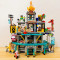 building block moc 86999 monkie kid the lanterns city bricks toy