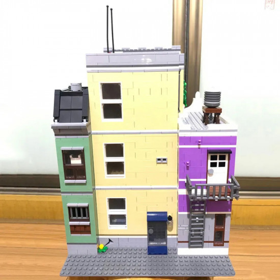 building block moc creator expert police station bricks toy