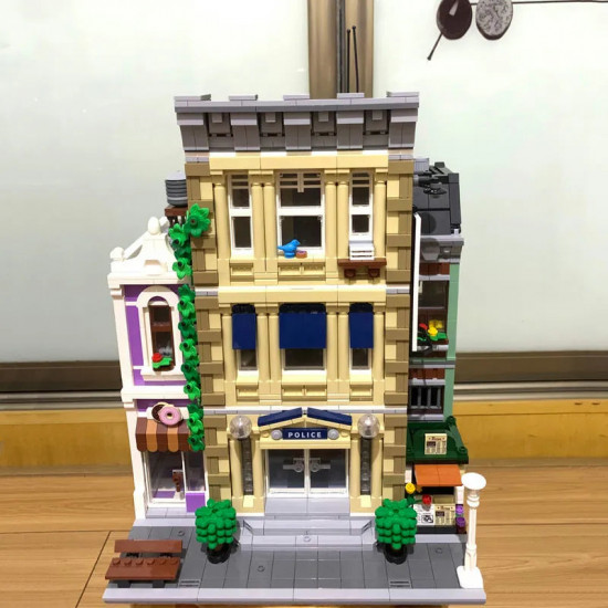 building block moc creator expert police station bricks toy