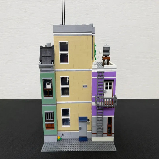 building block moc creator expert police station bricks toy