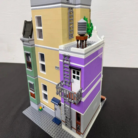 building block moc creator expert police station bricks toy